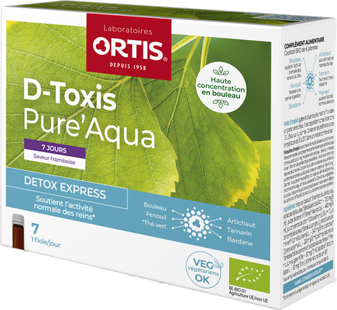 D Toxis Pure Aqua Framboos 7x15ml 7