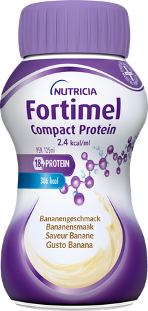 Fortimel Compact Protein 2.4kcal Banaan 4x125ml 6