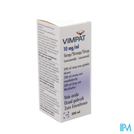 Vimpat 10mg/ml siroop (200ml)