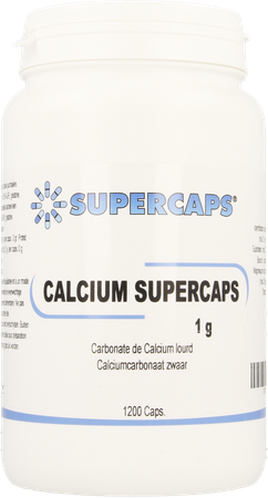 Calcium Carb. Supercaps Caps 1200x1000mg 1