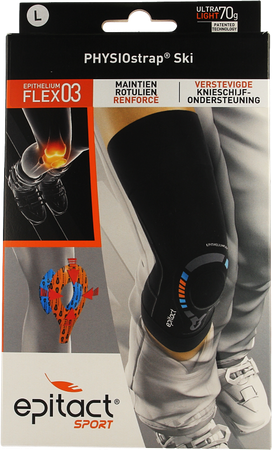 Epitact Kniebescherming Physiostrap Ski l