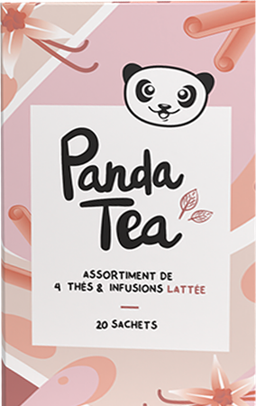 Panda Tea Coffret Latte Zakjes 20 1