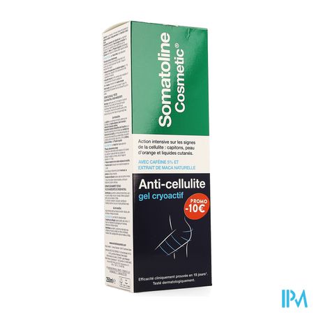 Somatoline Cosm. A/cellul. Gel 15j 250ml Promo-10€