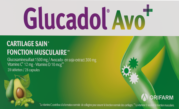 Glucadol Avo+ Comp 84 + Caps 84 3