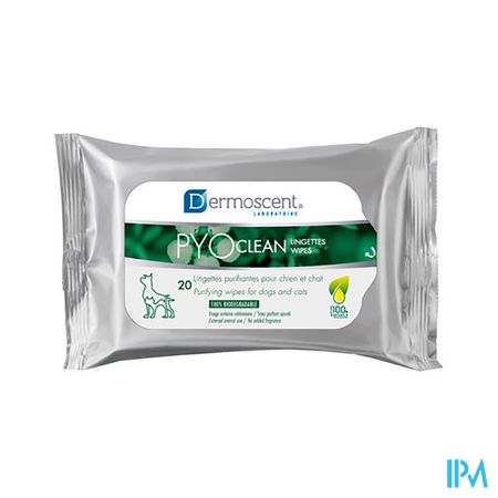 Dermoscent Pyo Clean Wipes Sac 20