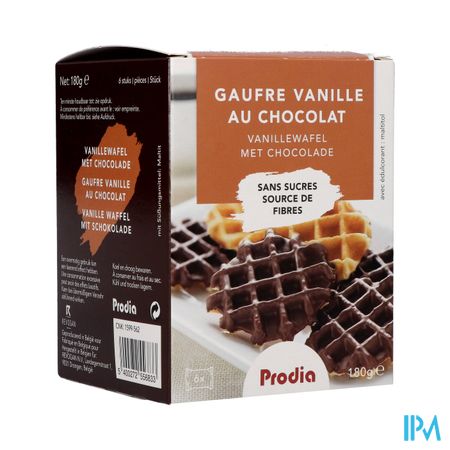 Prodia Gaufre Vanille-chocolat 185g 5683 Revogan