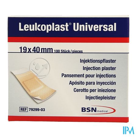 Leukoplast Universal Inj. 19x40mm 100 1