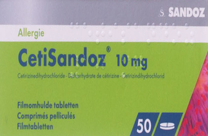 Cetisandoz Sandoz Comp 50 X 10mg 9