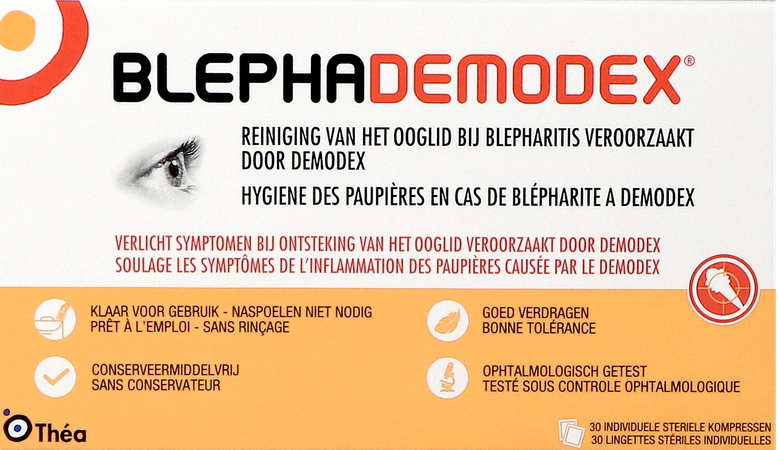 Blephademodex Reinigende Oogkompressen 30 2