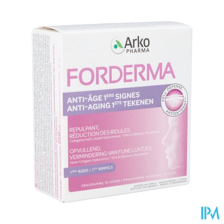 Forderma A/aging Eerste Tekenen Fl 10x25ml