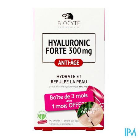 Biocyte Hyaluronic Forte 300mg Caps 90 Nf Blister 1
