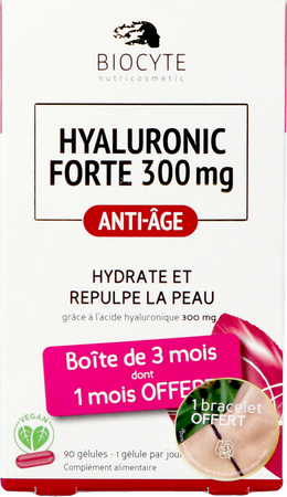 Biocyte Hyaluronic Forte 300mg Caps 90 Nf Blister 1