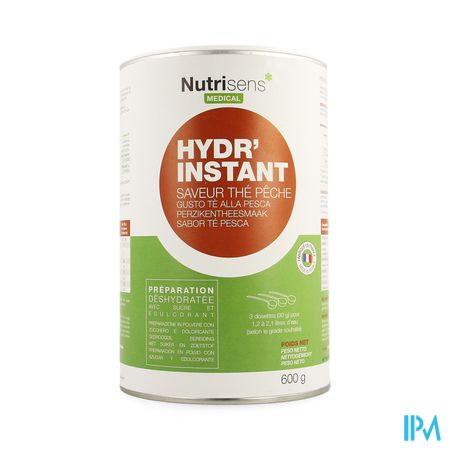 Hydr'instant Perzikthee 600g