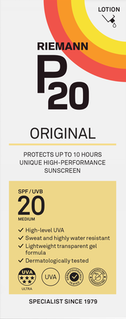 P20 Zonnelotion Ip20 200ml 1