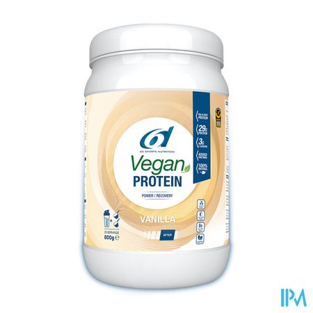 6d Vegan Protein Vanilla 800g