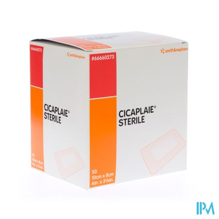 Cicaplaie Pans Sterile 10,0cmx 8cm 50 66660273