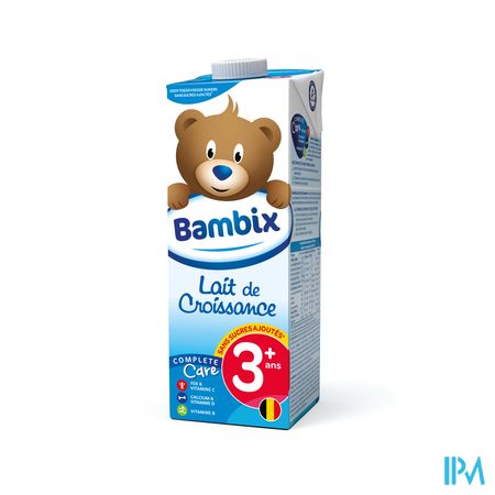 Bambix Lait Croissance Nature 3+ 1l