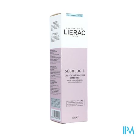 Lierac Sebologie Gel Regul.correct.imperf.tbe 40ml