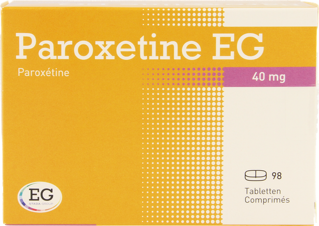 Paroxetine EG Tabl 98X40Mg 2