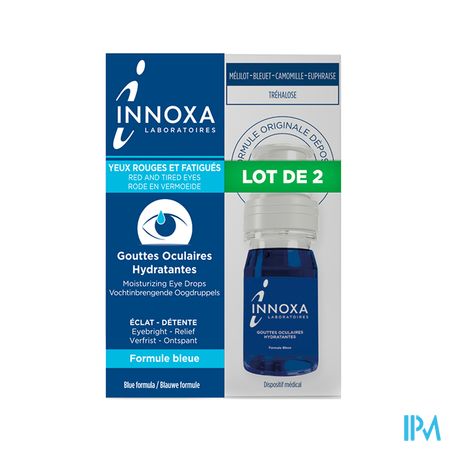 Innoxa Druppels Formule Blauw 2x10ml