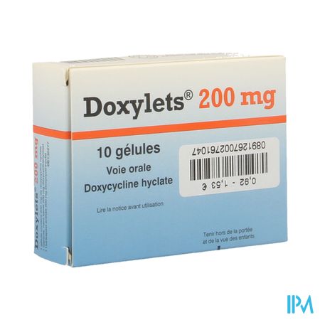 Doxylets 200 Caps 10x200mg