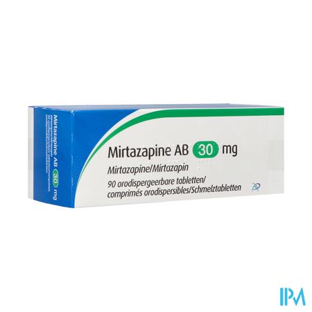 Mirtazapine Apotex 30mg Comp Orodisp 90