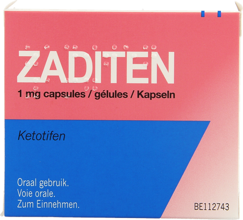 Zaditen Caps 50 X 1mg 4