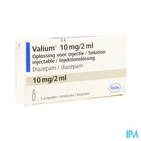 Valium 10mg/2ml Sol Inj Amp 5