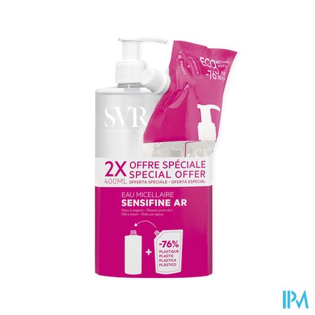 Svr Sensifine Ar Micellair Water 400ml+navul.400ml