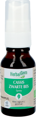 Herbalgem Zwarte Bes Bio Spray 15ml 7