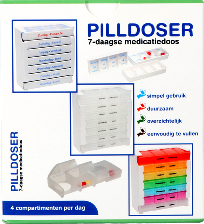 Eureka Care Pillendoos Standaard 1 Week 3