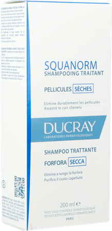 Ducray Squanorm Sh Droge Schilfers 200ml 6