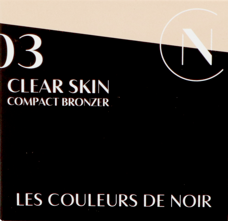 Couleurs De Noir Clear Skin Comp. Bronzer 03 Br. 1