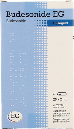 Budesonide EG 0,50Mg/Ml Susp Inh.Nebul Amp 20X2Ml 3