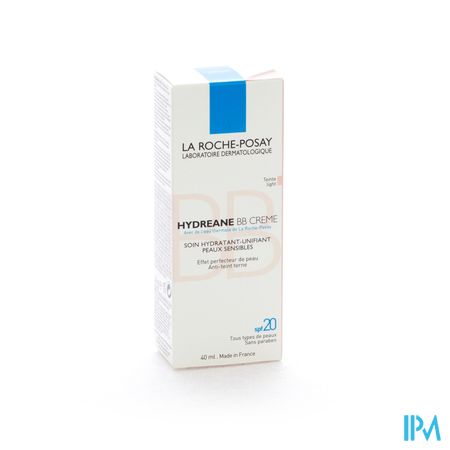 La Roche Posay Hydreane Bb Cream Light Shade Rose 40ml