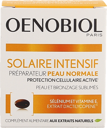 OENOBIOL SOLAIRE INTENSIF NORMALE HUID 30 CAPS 4
