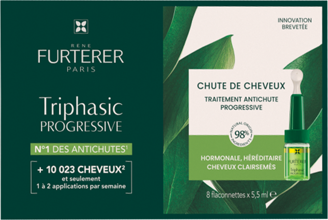 Furterer Triphasic Progres.behand. Haaruit.8x5,5ml 2