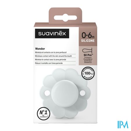 Suavinex Wonder Soother Sili.rev.0-6m Illus.blue 1
