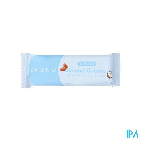 Okono Amandel Kokosnoot Keto Bar 40g