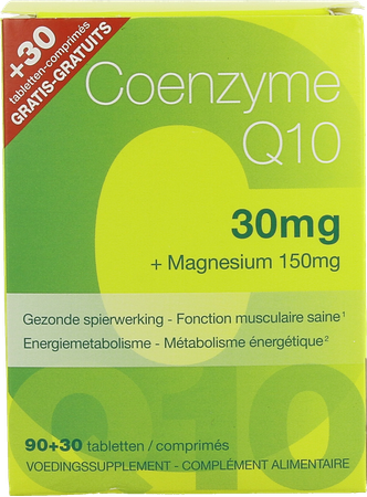 Coenzyme Q10 30mg+mg Energq 90+30 Comp Revogan 1