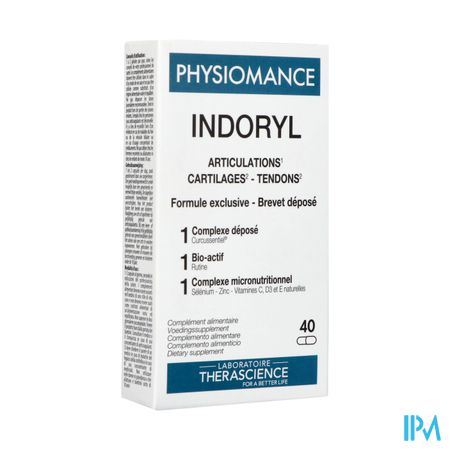 Indoryl Caps 40 Physiomance Phy382b