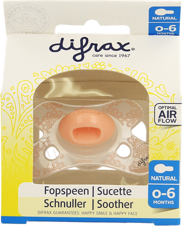 Difrax Fopspeen Natural 0-6m Girl 4