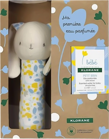 Klorane Bb Gift Set Geparf. Water 50ml + Konijn 3