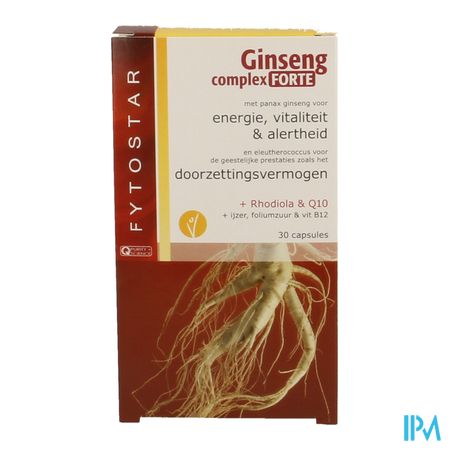 Fytostar Ginseng Complex Forte Caps 30 4