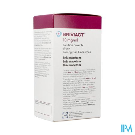 Briviact 10mg/ml drank (300ml)