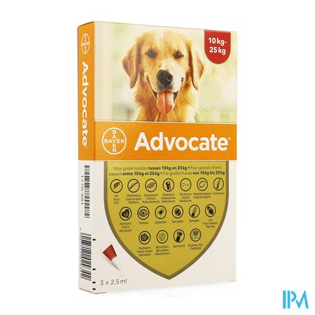 Advocate Spot On Grote Hond >10-25kg Pipet 3