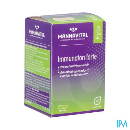 Mannavital Immunoton Forte V-caps 60