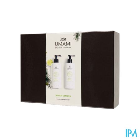 Umami Woody Lemons Giftset Hand 300ml