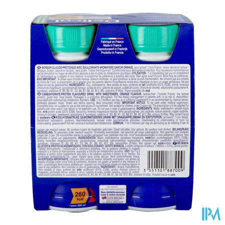 Delical Fruitdrink Sinaasappel 4x200ml 3