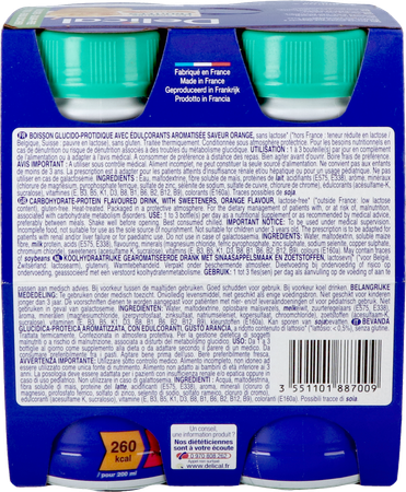 Delical Fruitdrink Sinaasappel 4x200ml 3